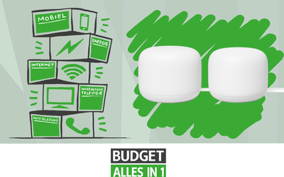 Budget Thuis nu met gratis Google Nest Wifi t.w.v. €259,- of 8 maanden korting